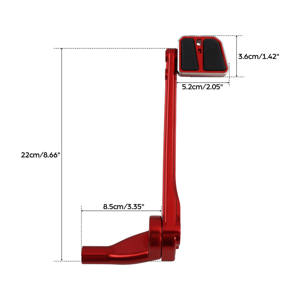 Brake Lever Peg Pedal for Harley Softail Low Rider S ST FXLRST (2018–2024)