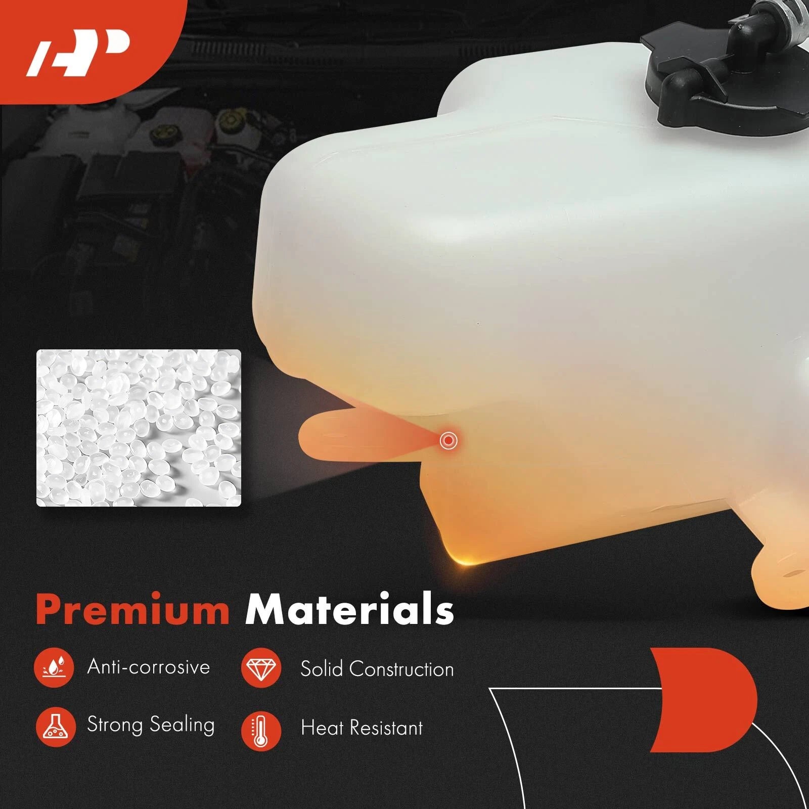 Coolant Reservoir Expansion Tank for Toyota Corolla (2009–2013)
