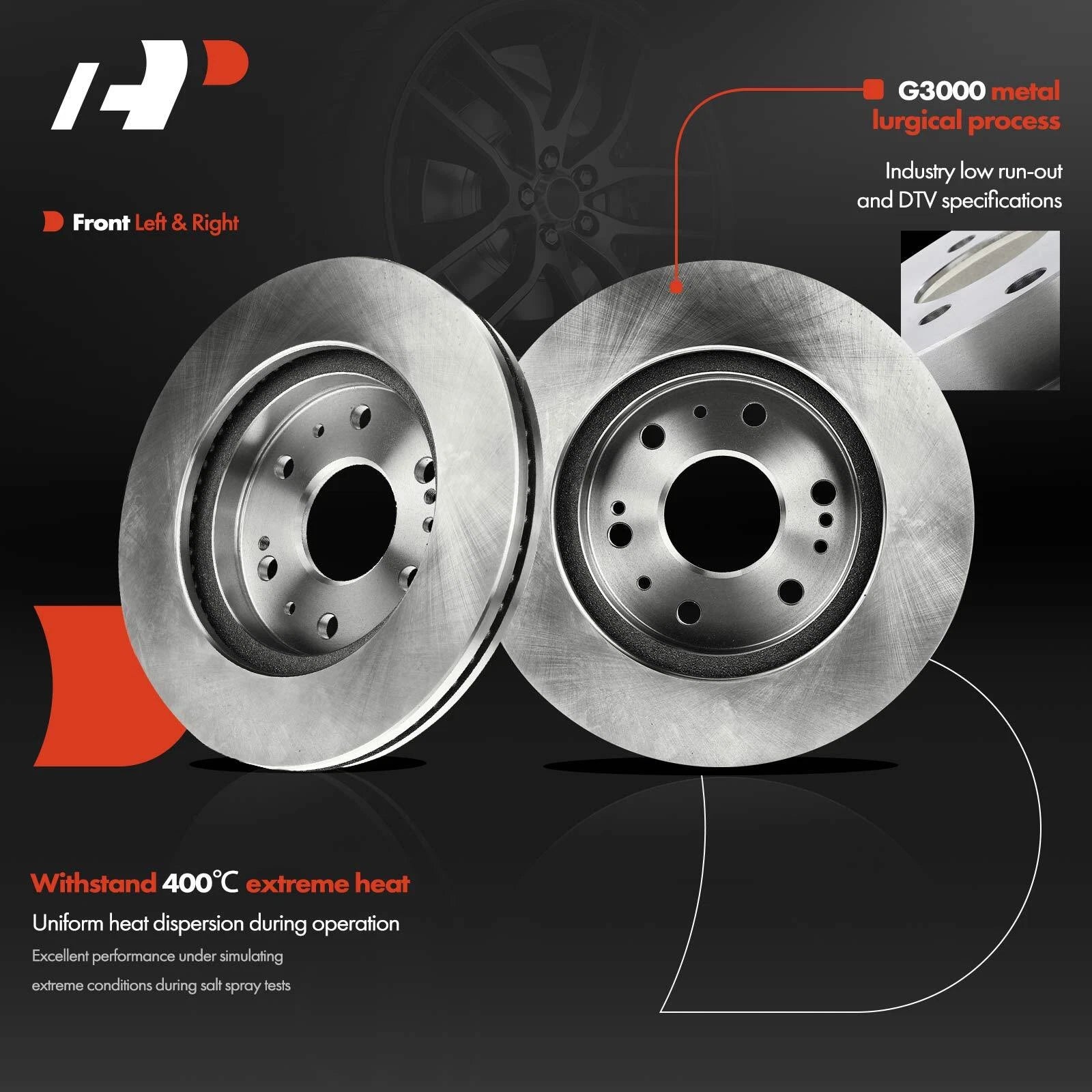 Disc Brake Rotor Pad & Drum Shoe Set for Chevy Silverado 1500