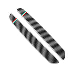 2X Door Sill Scuff Guard Plate Cover Trim for Alfa Romeo Giulia (2015–2019)