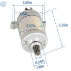 Starter Motor for Yamaha Kodiak 700 YFM700 (2016–2021) 28P-81890-01-00