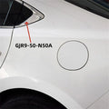 Car Rear Left Door Outside Cover Triangle Trim for Mazda 6 (2013-2021)