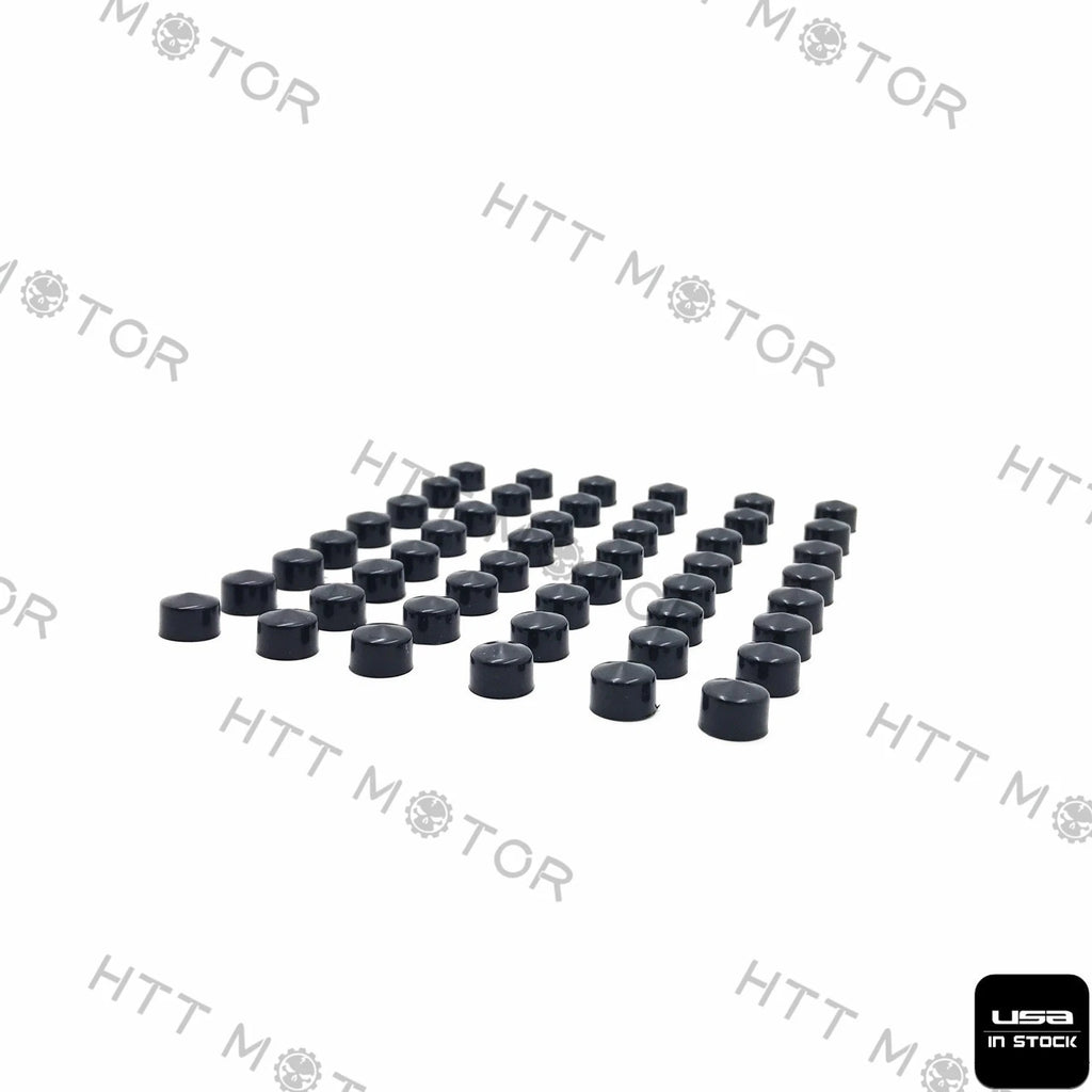 48X Black Cap Cover Kit for Harley Sportster (1984–2003)