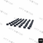 48X Black Cap Cover Kit for Harley Sportster (1984–2003)