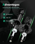 Set of 4 Shocks Struts for Mazda Protege (2000–2003)