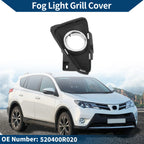 1 Pc Fog Light Grill for Toyota RAV4 (2016–2018) No. 520400R020 Black