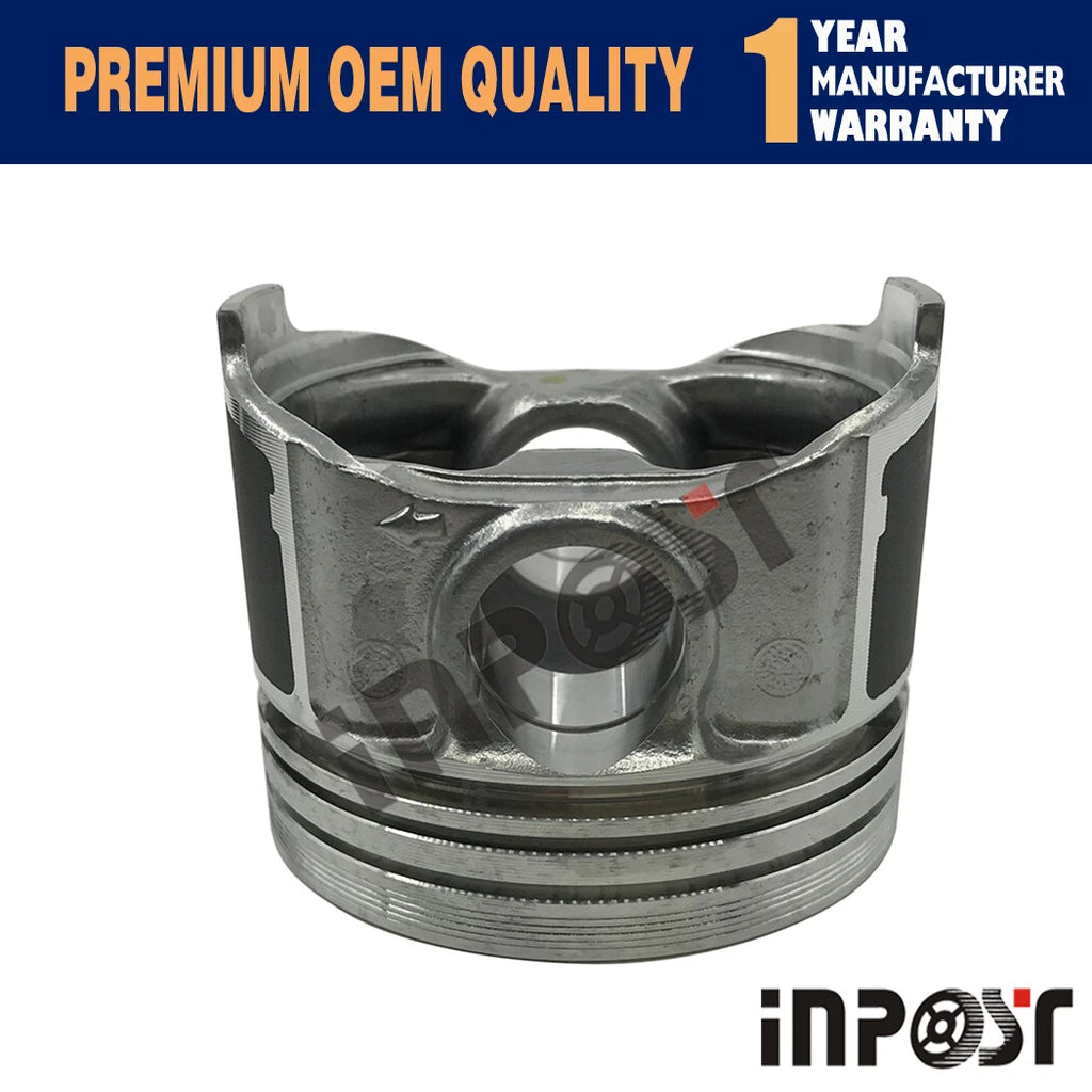 Set of Piston STD for Kubota Z602 D902 (Oil Ring 3mm)