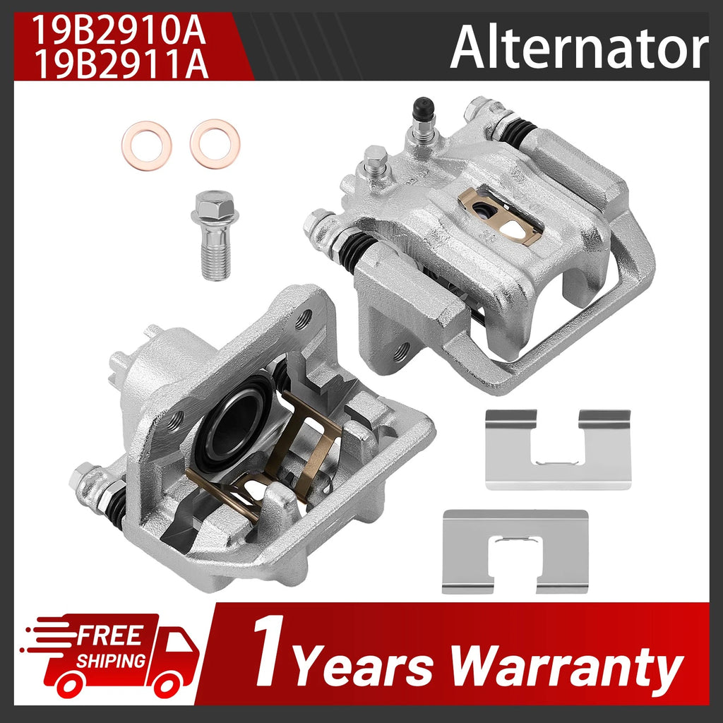 2x Rear Brake Calipers for Acura RDX & Honda Accord Crosstour CR-V (2007–2012)