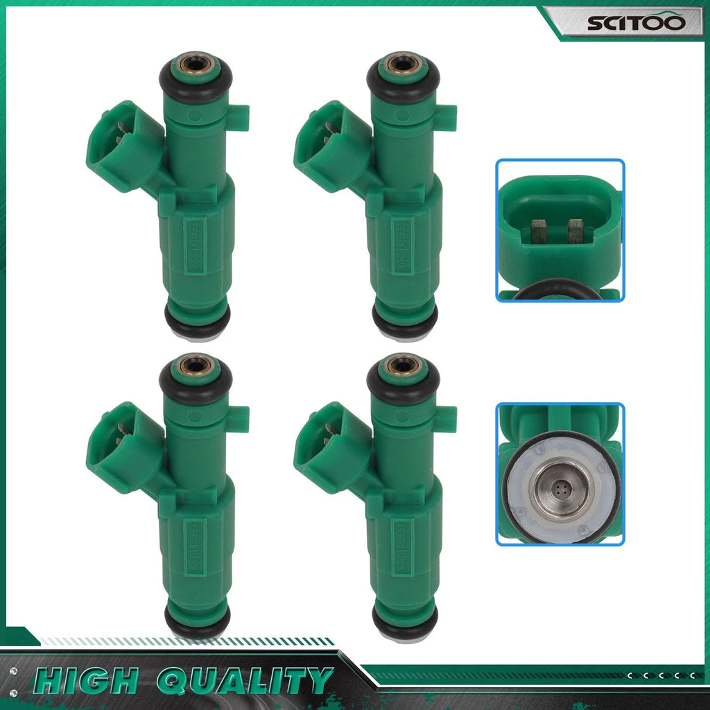 Set of 4 Fuel Injectors for Hyundai Sonata (2006–2009) Kia Magentis (2007–2010) 2.4L