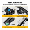 Power Window Regulator Front Left for Dodge Avenger (2008–2010) 752-312