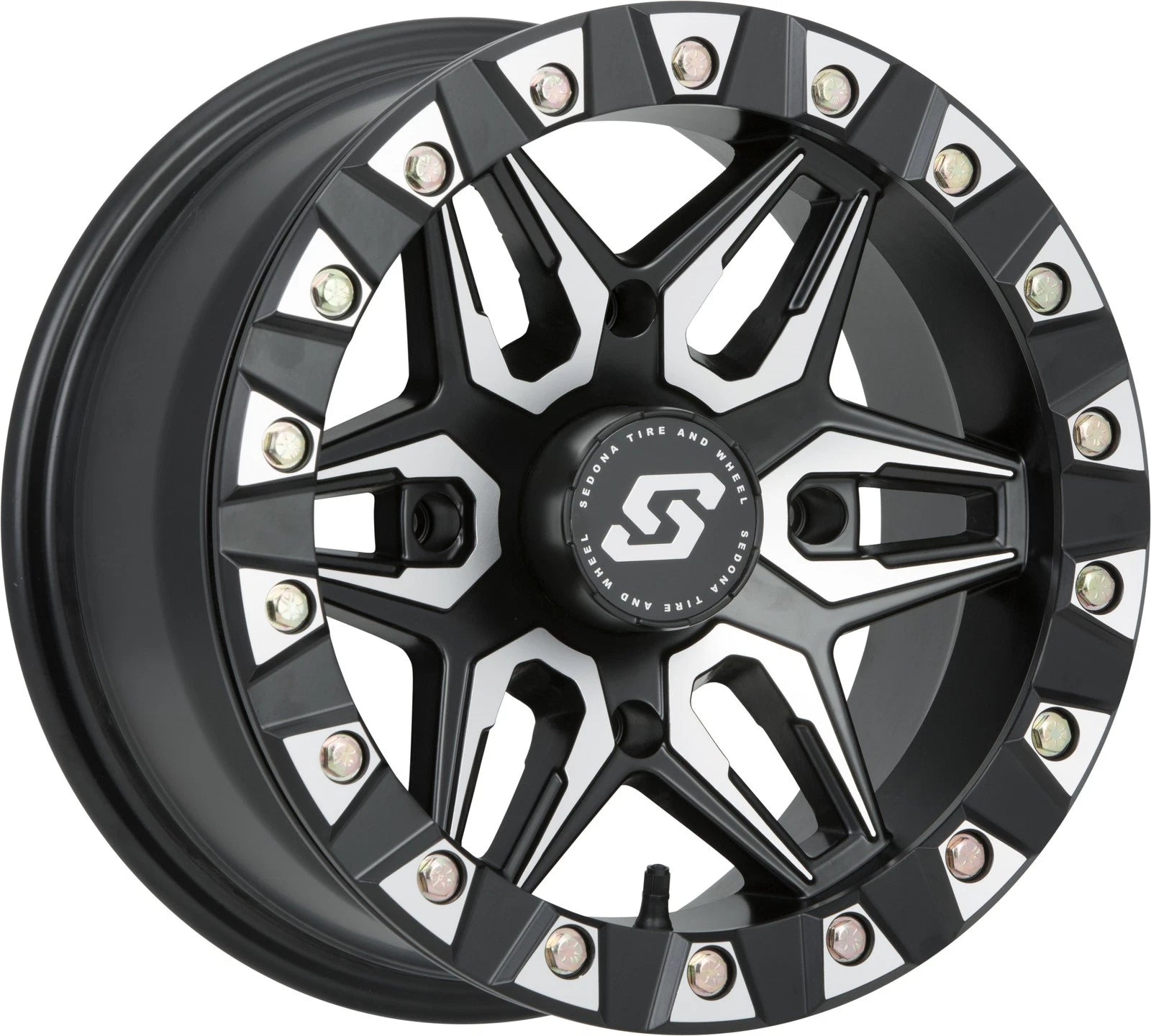 Sedona Split 6 Beadlock Wheel 14x7 for Honda Yamaha ATV/UTV (4/110)
