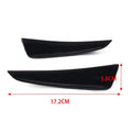 Front Bumper Lip Splitter for Benz A Class W177 A180 A200 (2019–2023) Carbon