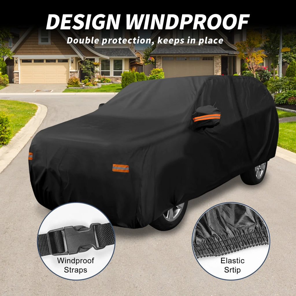 Waterproof 210D-PU Car Cover for Hyundai Santa Fe (2013–2020)