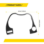 Carbon Fiber Dashboard Instrument Panel Cover for Infiniti Q50 Q60 (2014–2020)