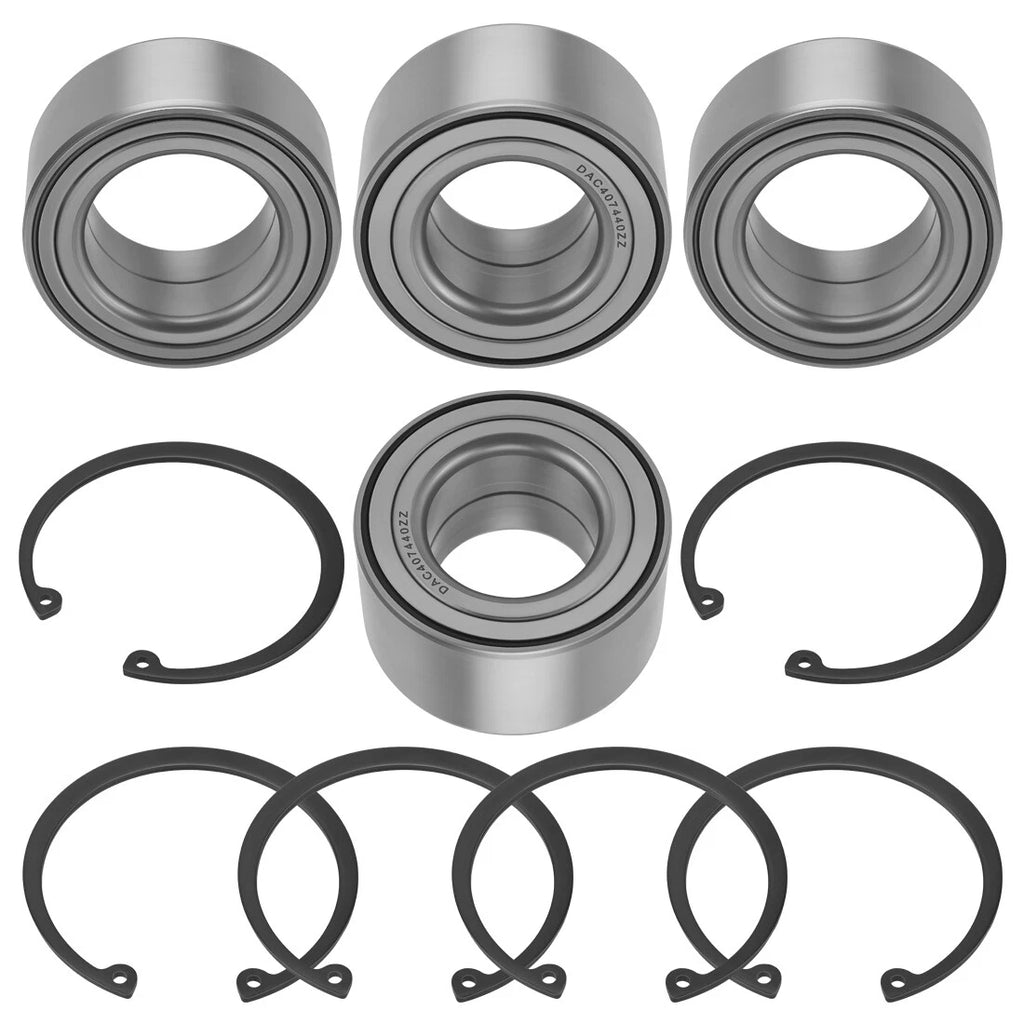 4 Front & Rear Wheel Bearings Kit for Polaris Ranger 900 / XP 900 Crew (2013–2019)