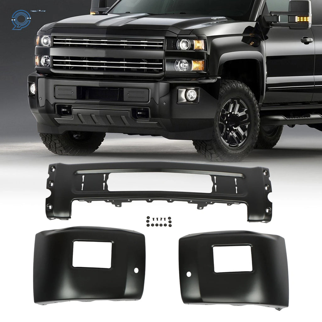 Front Bumper for Chevy Silverado 2500 3500 (2015–2019) with Holes