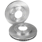 Front Disc Brake Rotors + 4WD Pads for Mitsubishi Challenger PB PC