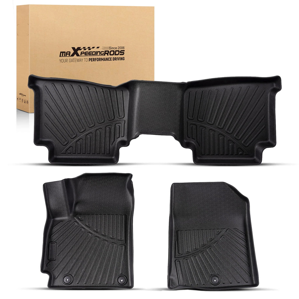 Set of 2 3D Floor Mats for Kia Seltos (2021–2023) Rubber TPE