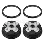 2X Front Wheel Brake Drum w/Dust Seals for Yamaha Big Bear 350 (1996–1998)
