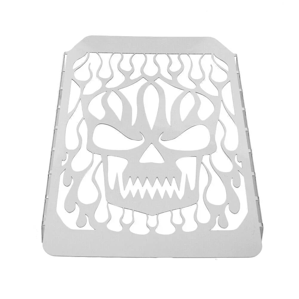 Skull Radiator Grille Guard Cover for Kawasaki Vulcan VN 1500 (1996-2008)