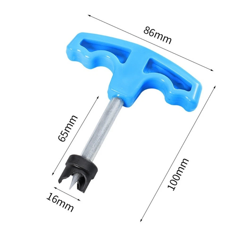 Drip Irrigation Hole Punch Tool for PE PPR PVC Pipe 16mm 20mm T-Shape