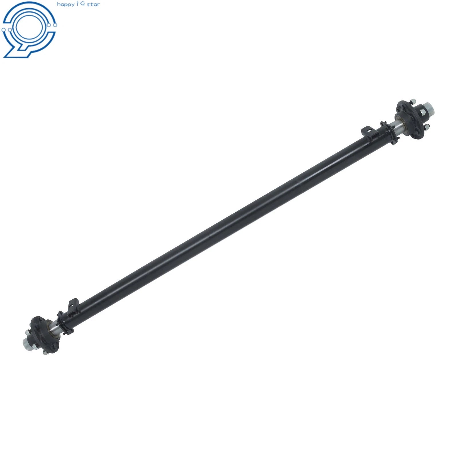 Trailer Axle 6 Lug for 73" Hub Face 58" Spring Center (6000 lbs)