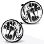 Clear Lens Bumper Fog Light Set for Ford Mustang Shelby/Bullitt (2007–2014)
