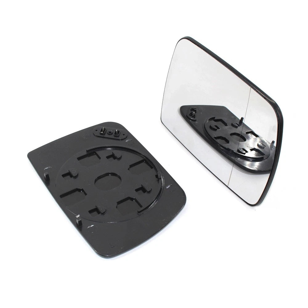 2Pcs Chrome Door Side Wing Mirror Glass for BMW X5 (2000–2007) 51168408797