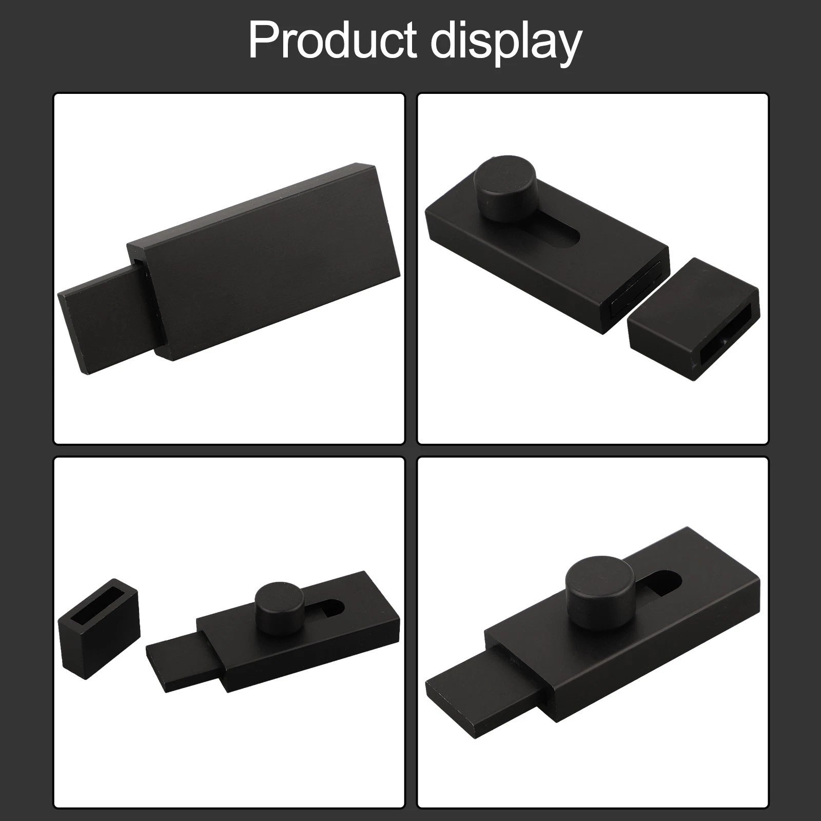 Gold Latch Anti Barn Door Buckle for Garages