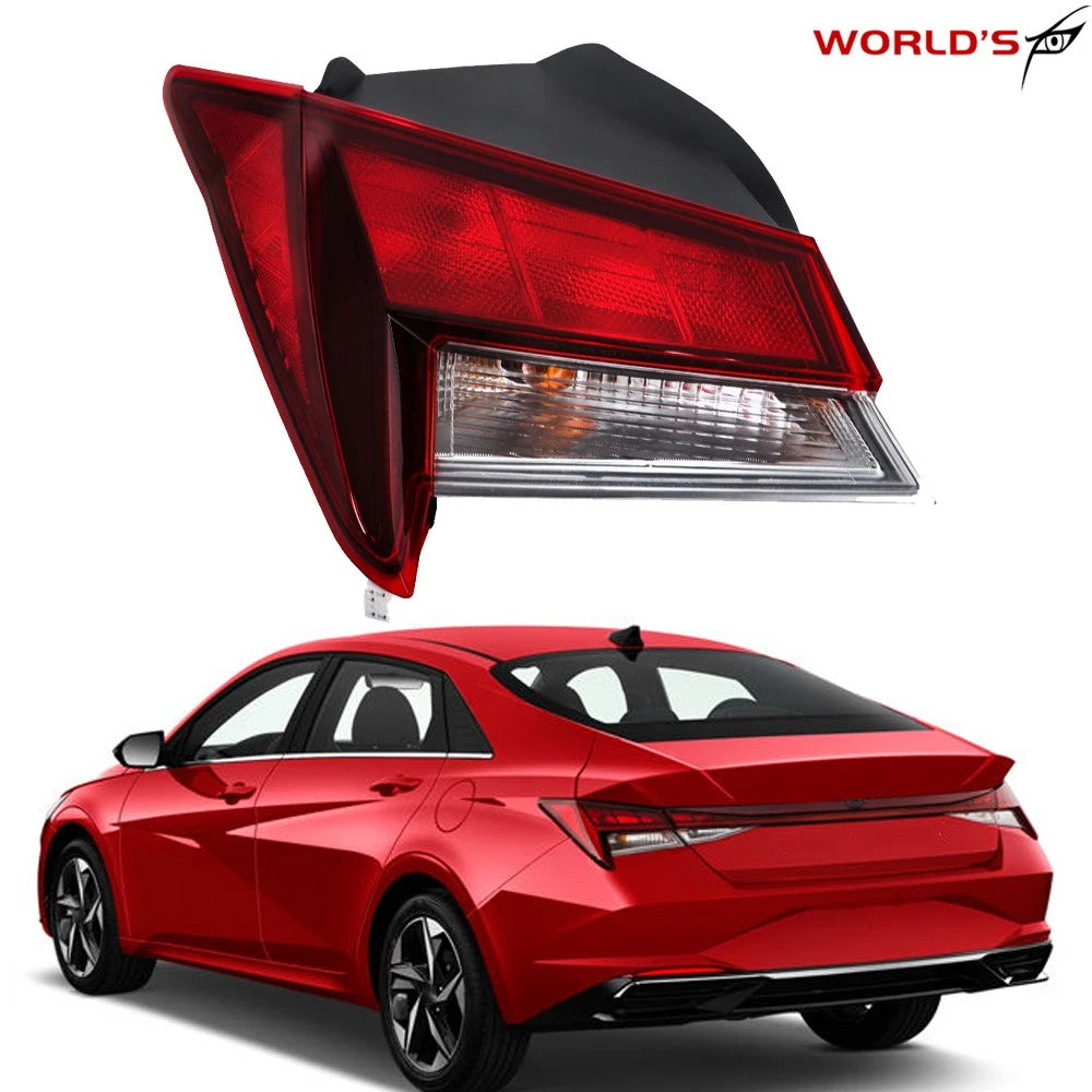 Tail Light for Hyundai Elantra (2021–2023) Halogen Rear Driver