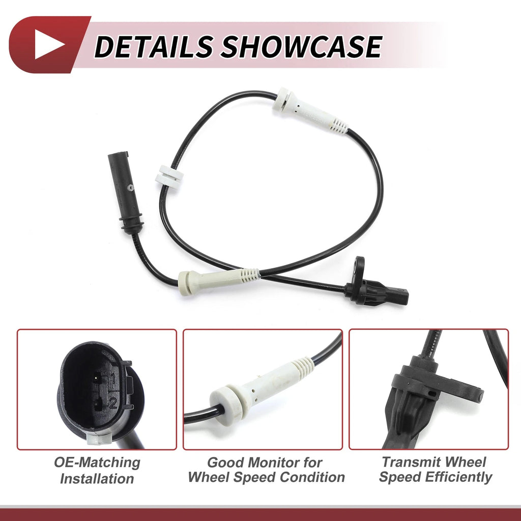ABS Wheel Speed Sensor for BMW 320I (2013–2021) No. 65142, 34526869323