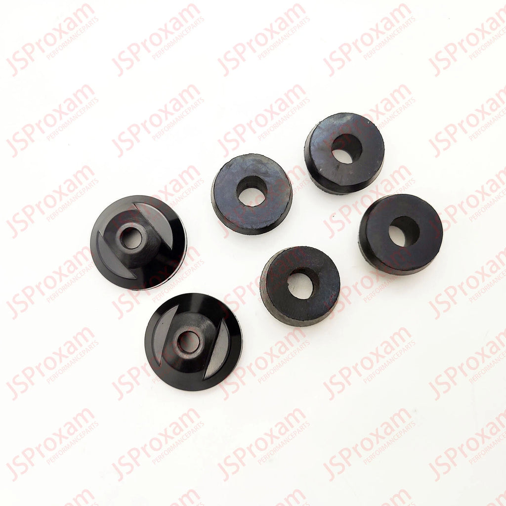Set of 4 Bushings 23-99291T & 2 End Caps 19-14842 for Mercruiser R/MR/Alpha One