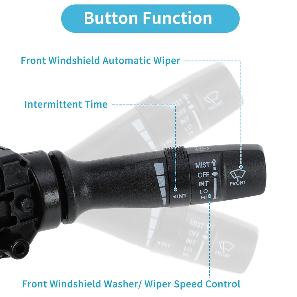 Windshield Wiper Switch for Hyundai Accent (2015) & Kia Forte/Optima (2015) No. 934202M000