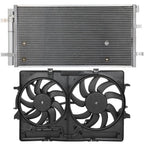 Electric AC Condenser Cooling Fan Kit for Audi Q5 A4 Quattro (2009–2017)