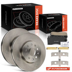 Drilled Brake Rotors & Ceramic Pads for BMW 328i xDrive 330i (2012–2019)