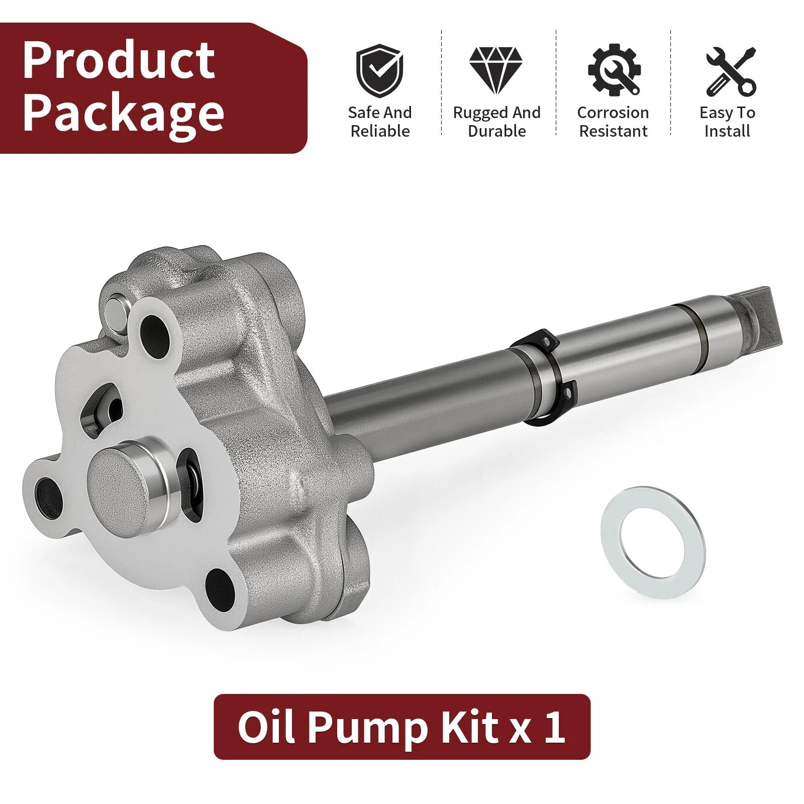 Oil Pump Assembly Kit for Yamaha Kodiak 450 YFM450F (2003–2006, 2018–2024)