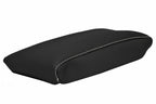 Leather Center Console Lid Armrest Cover for BMW X3 (2003–2010) White Stitch