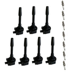 8X Ignition Coils & 8X Spark Plugs for Ford F-150 Mustang (2011–2021)