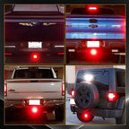 LED Brake Light Trailer Hitch Cover for 2" Receiver (Universal)