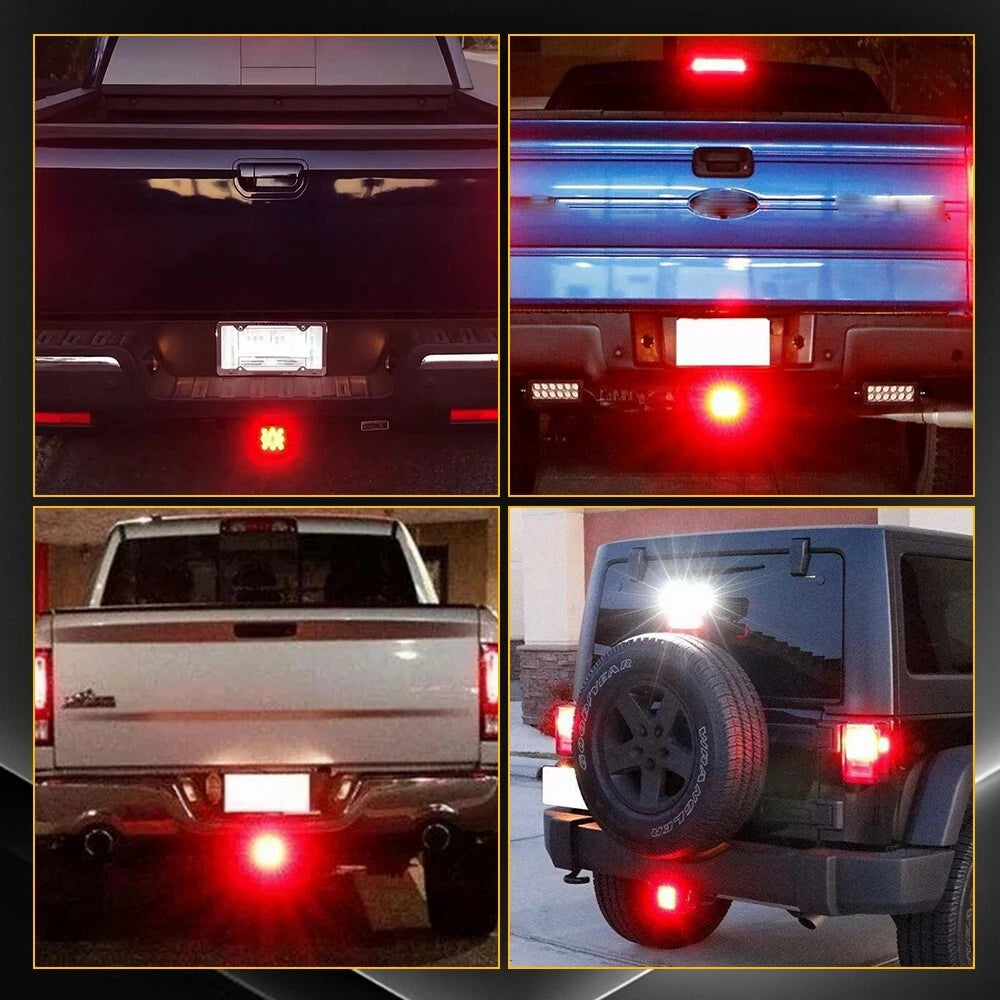 LED Brake Light Trailer Hitch Cover for 2" Receiver (Universal)