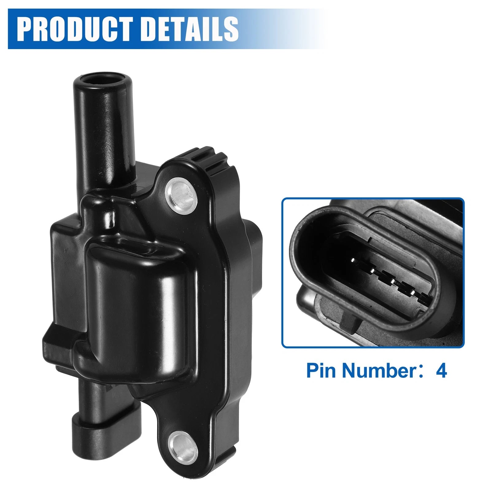 8pcs Ignition Coils for Chevrolet Camaro, Caprice (UF413, C1511)