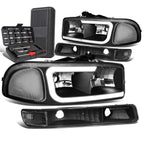LED Bar Headlight Bumper Lamps for Sierra Yukon (1999–2007)