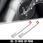 2X Speaker Connector Harness Adapter 72-7800 for Ford Focus (2003–2007)