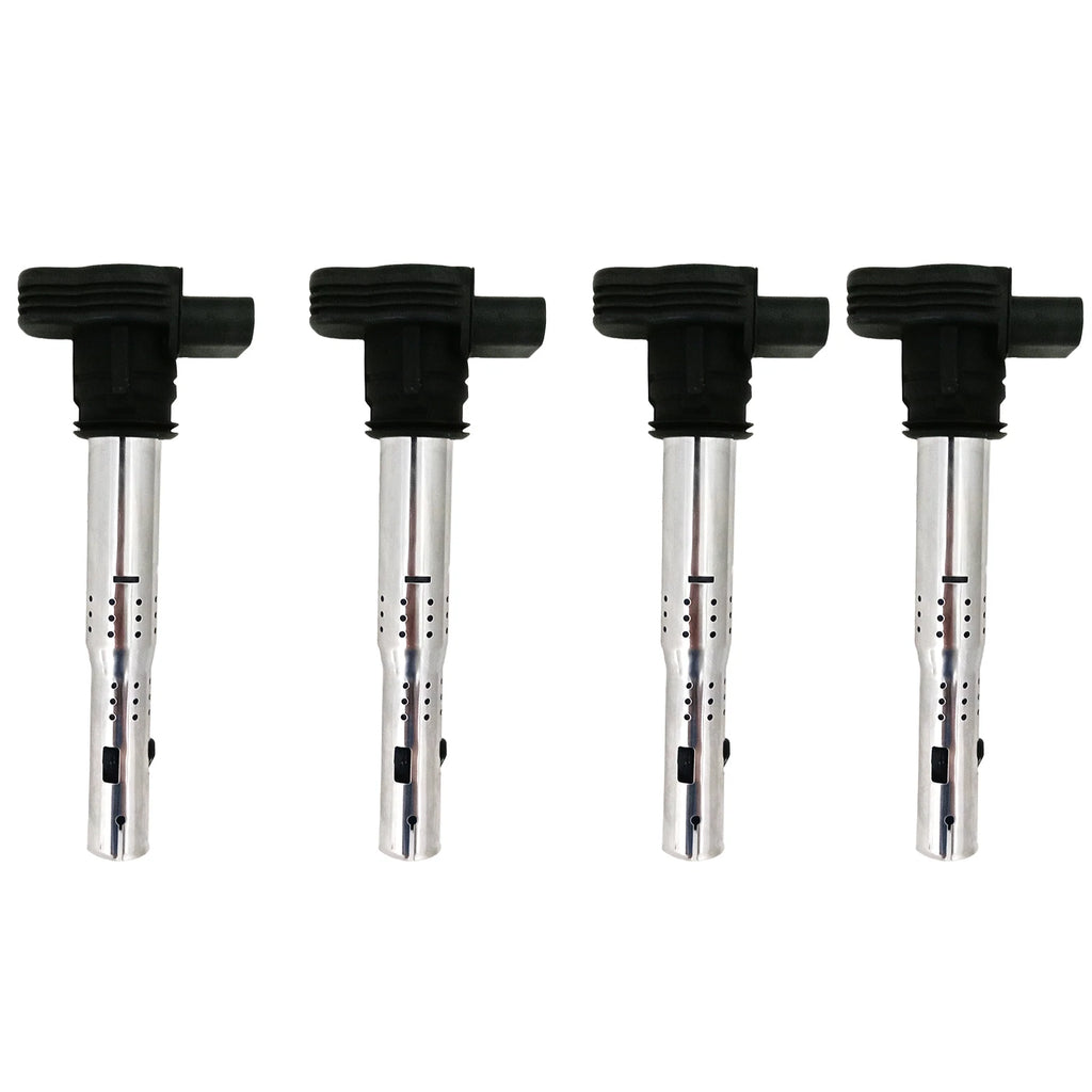 Set of 4 Ignition Coils for Audi TT A3 A4 Q5 VW Golf Jetta Passat (2007–2016) 07K905715F