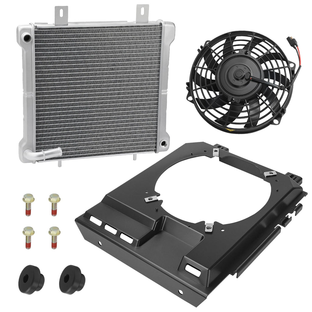 Radiator & Cooling Fan & Shroud Assy for Polaris Sportsman 500 (2000–2007)