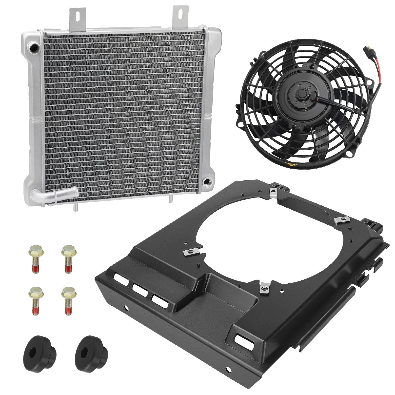Radiator & Cooling Fan & Shroud Assy for Polaris Sportsman 500 (2000–2007)