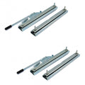 2X Adjustable Slide Track Kits for Milsco High Back Seats XB200 XB180 XB150