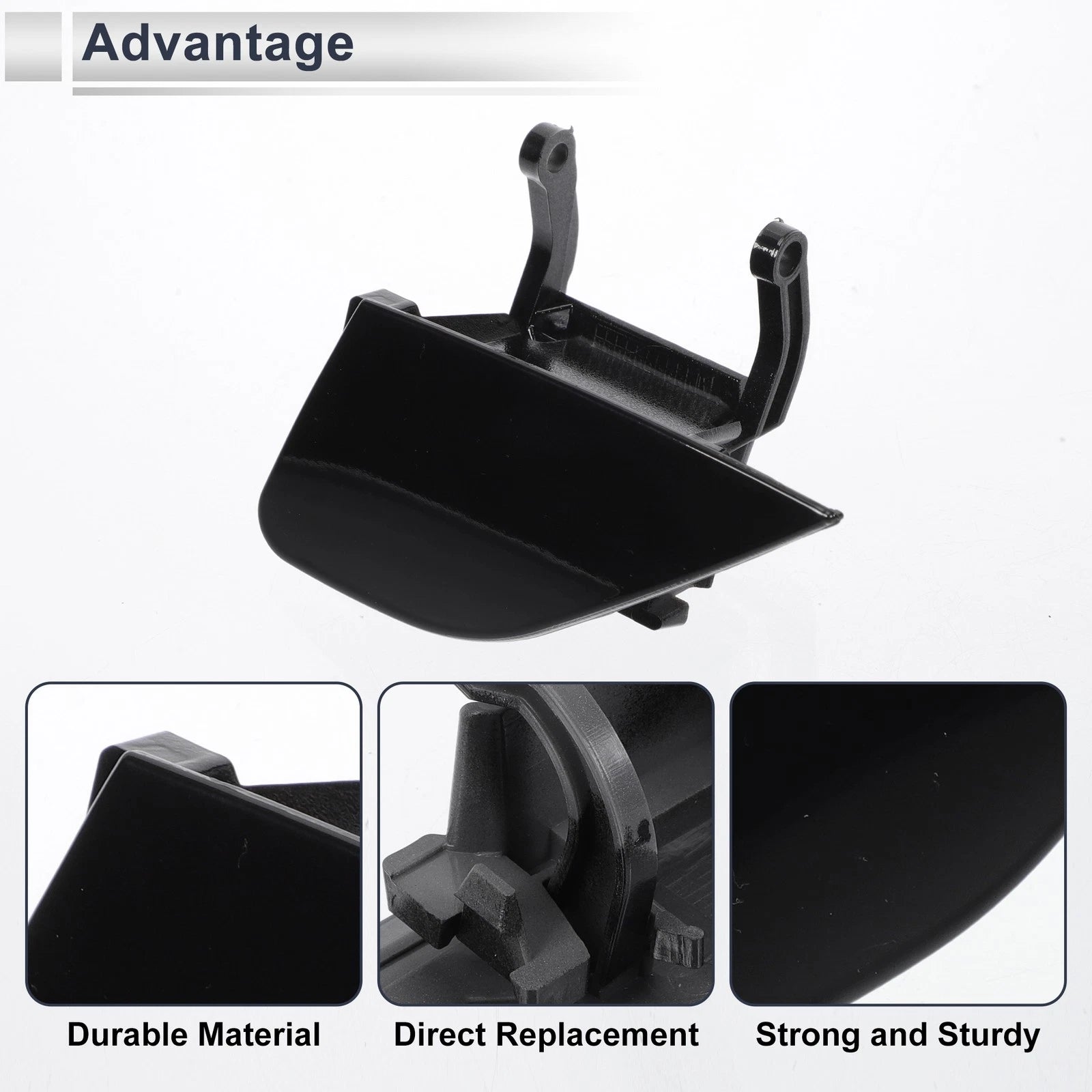 Bumper Headlight Washer Nozzle Cover Cap for BMW 750i (2010–2015)