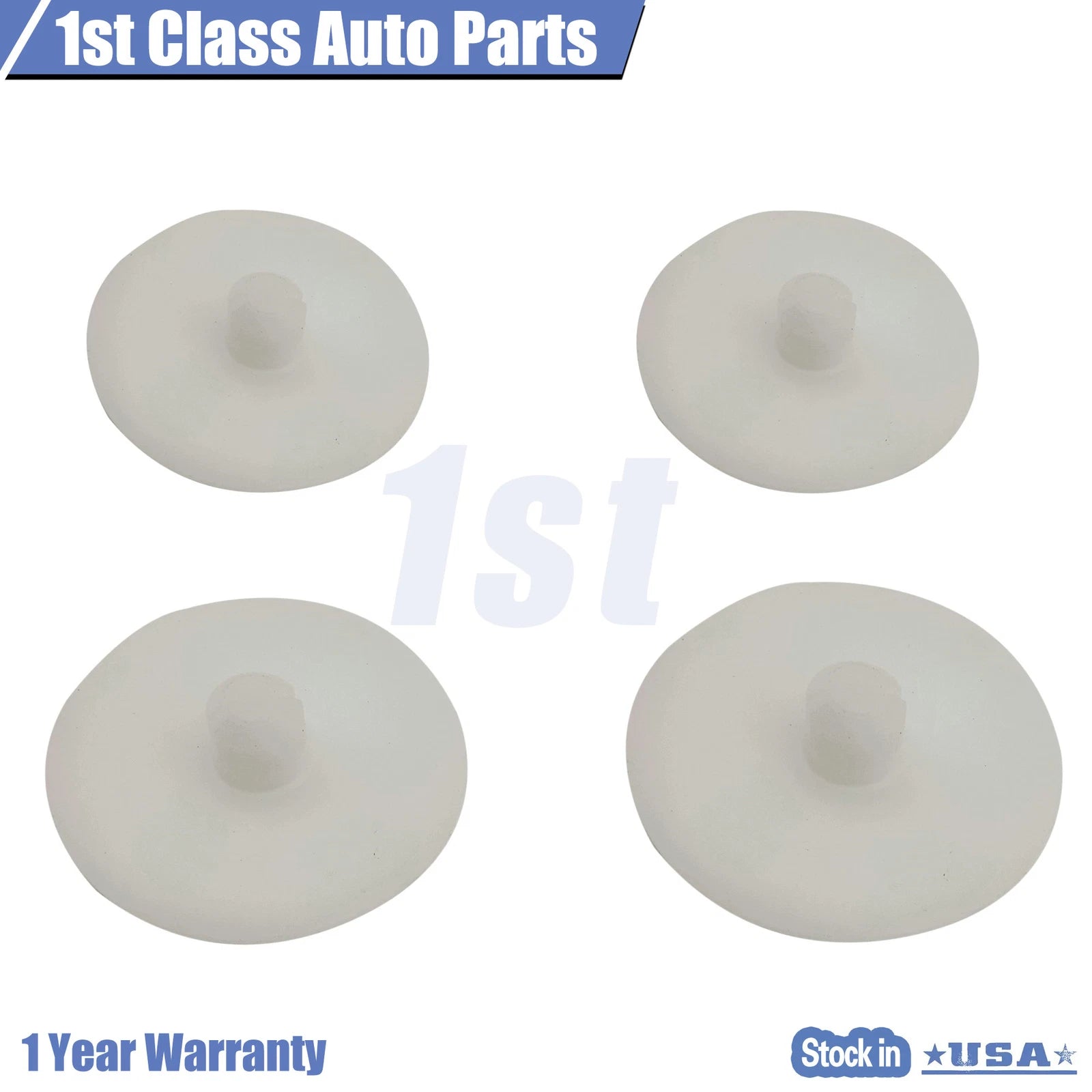 4X Rear Leaf Spring Insulator Inserts for Ford F-Series E-Series (2000–2019)