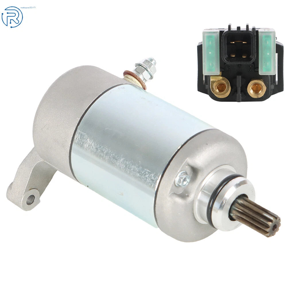 Starter & Relay Solenoid for Suzuki Ozark 250 (2003–2014)